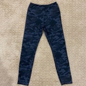 Danskin Camo Print High Rise Capri Legging